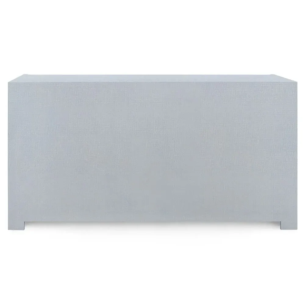 Audrey Double Dresser - Winter Grey, Lacquer