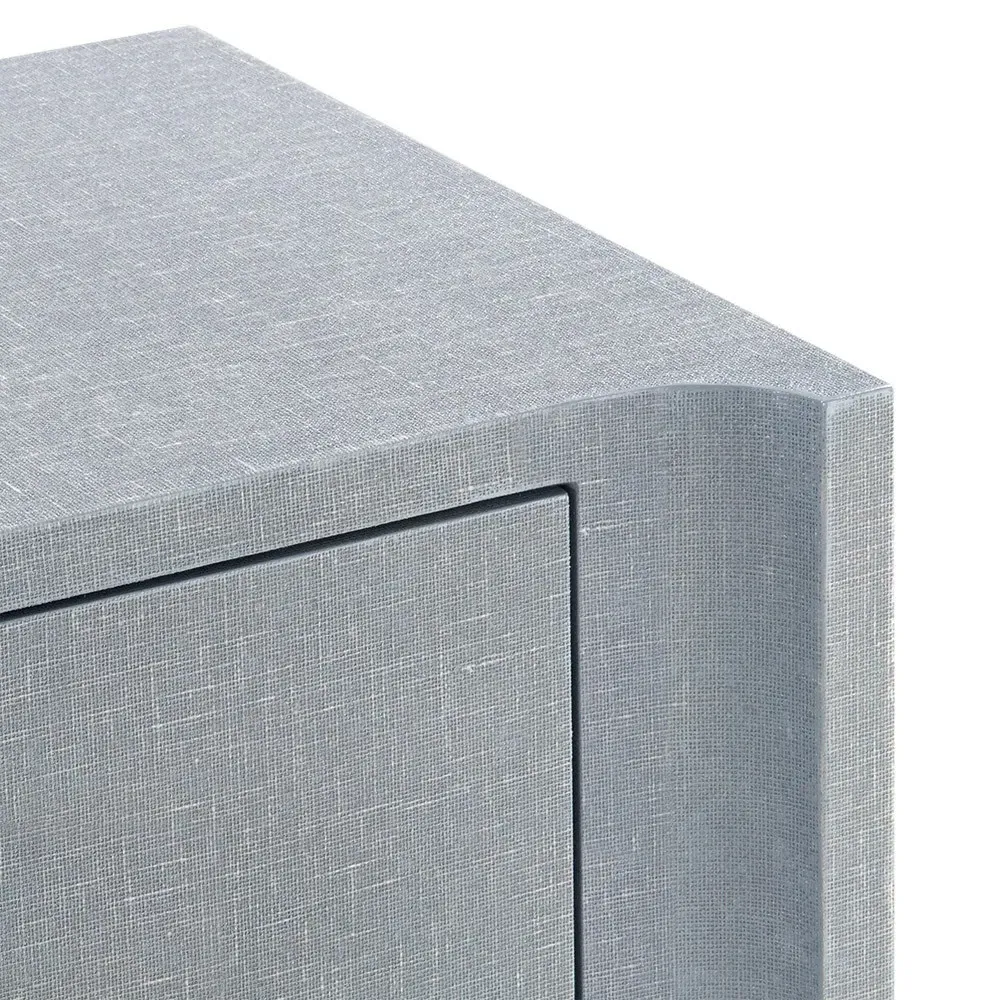 Audrey Double Dresser - Winter Grey, Lacquer