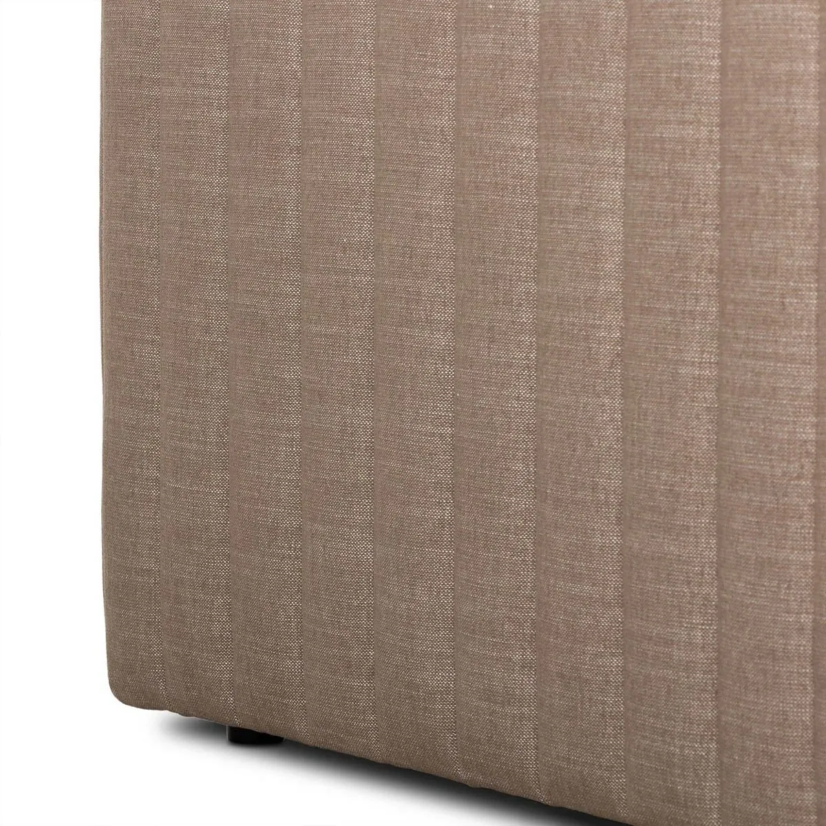 Augustine Tufted Sofa - Taupe, Crypton Performance Fabric