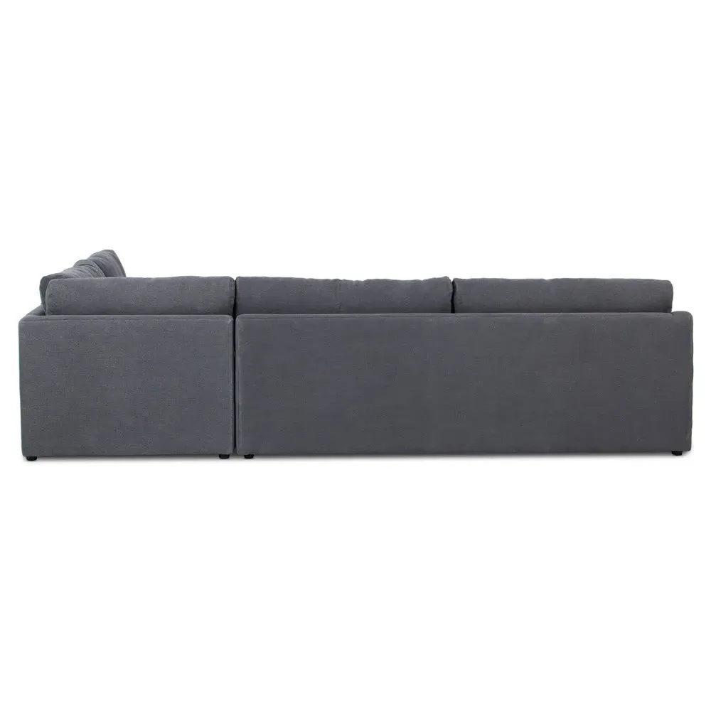 Aurelia Broadway Corner Sectional - Denim, Linen
