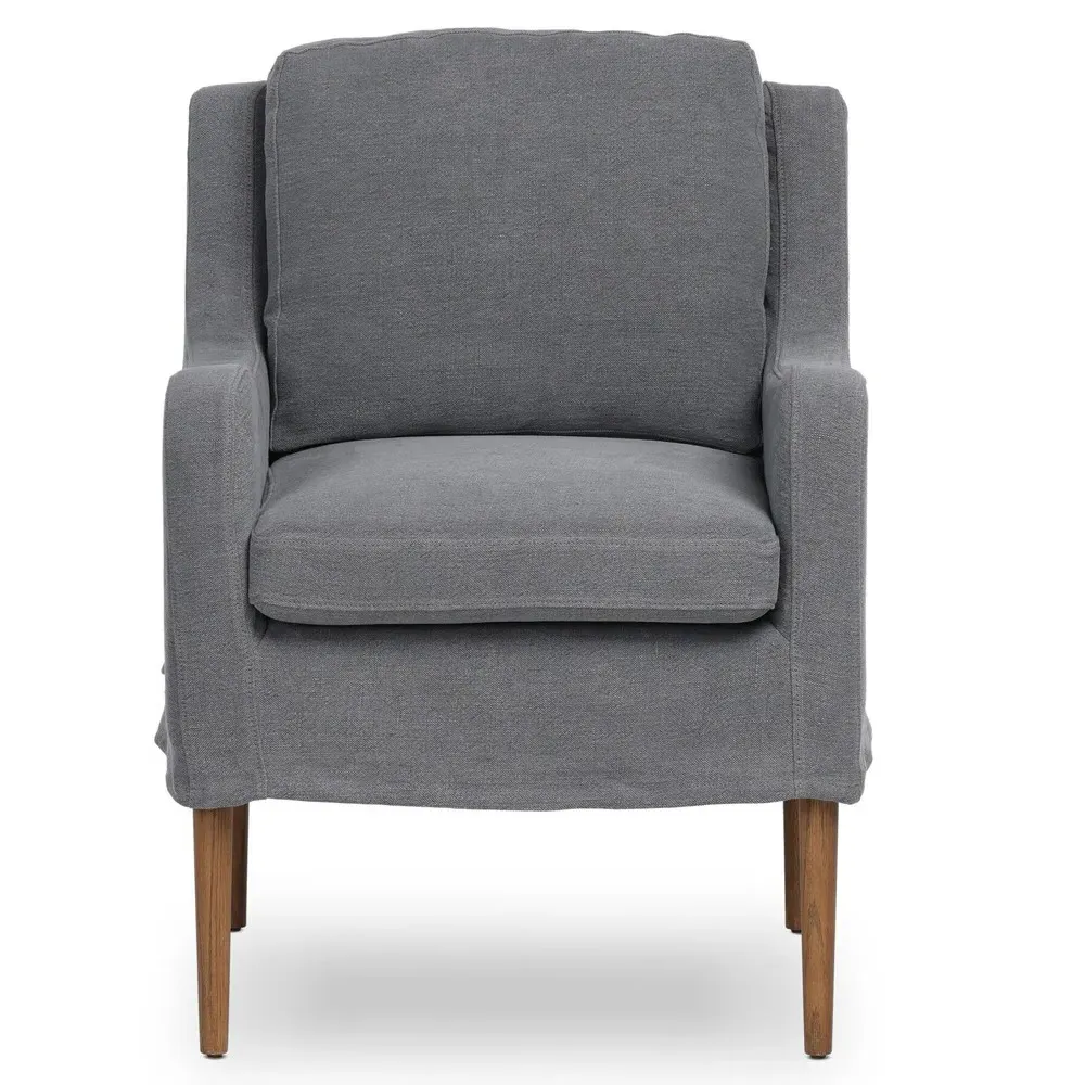 Aurelia Broadway Dining Chair - Denim, Linen