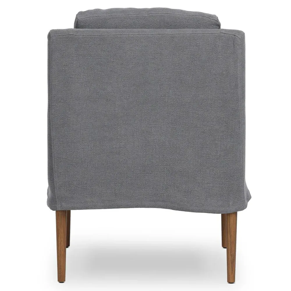 Aurelia Broadway Dining Chair - Denim, Linen