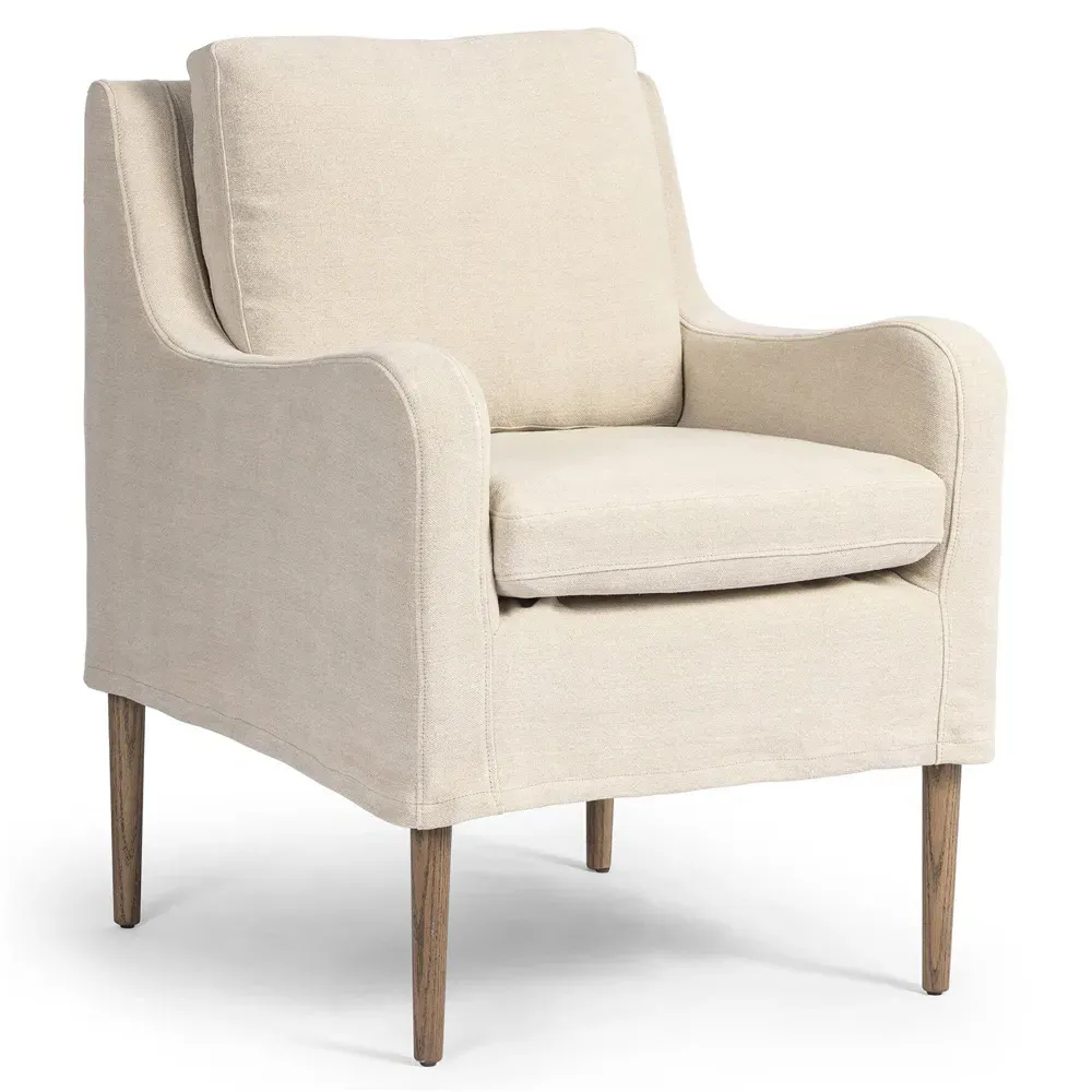 Aurelia Broadway Dining Chair - Dune, Linen
