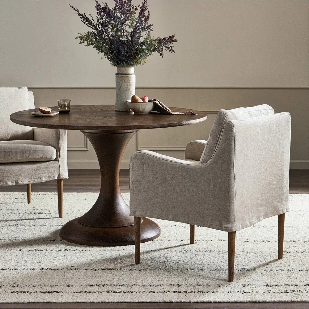 Aurelia Broadway Dining Chair - Dune, Linen