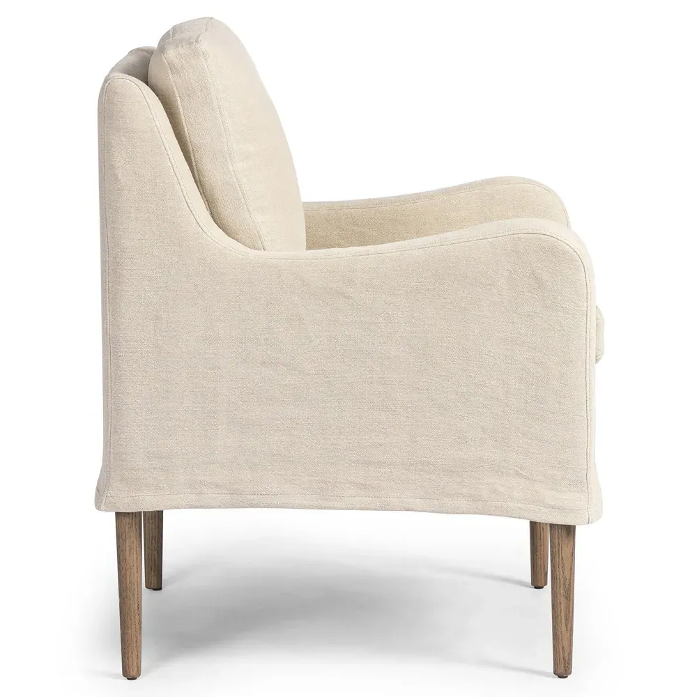 Aurelia Broadway Dining Chair - Dune, Linen
