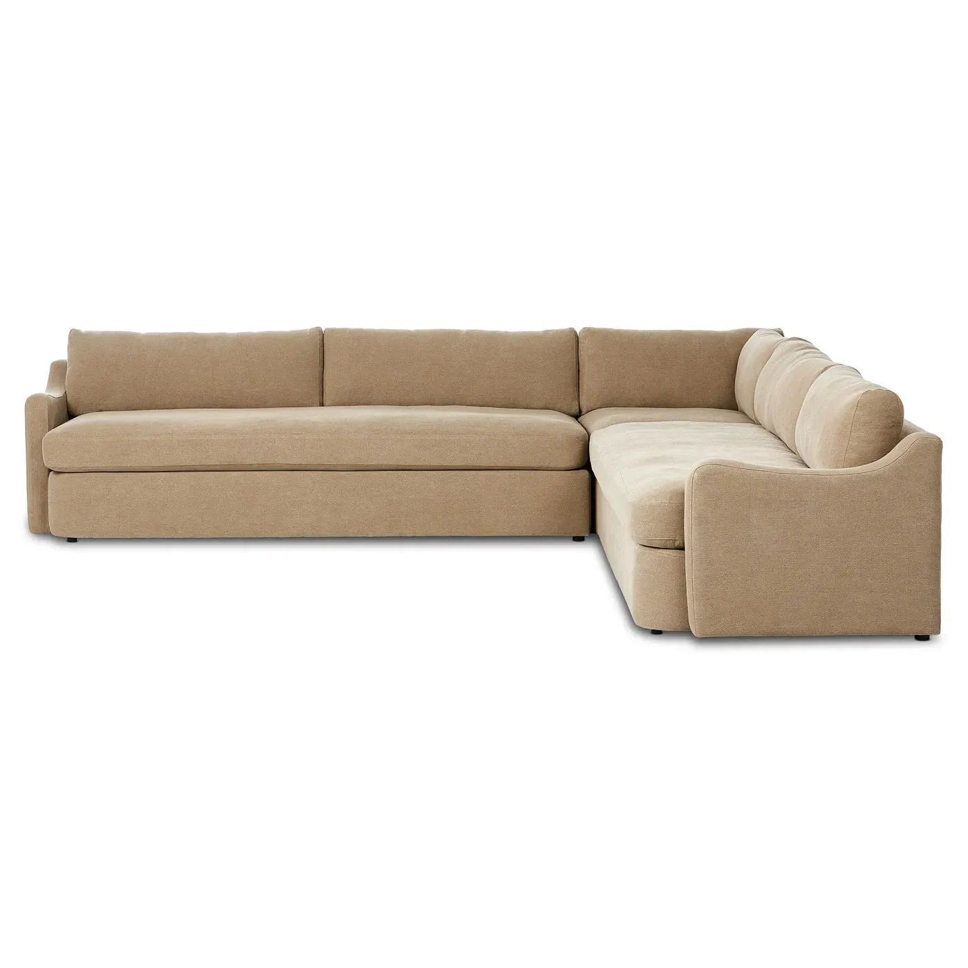 Aurelia Corner Sectional - Broadway Canvas, Linen