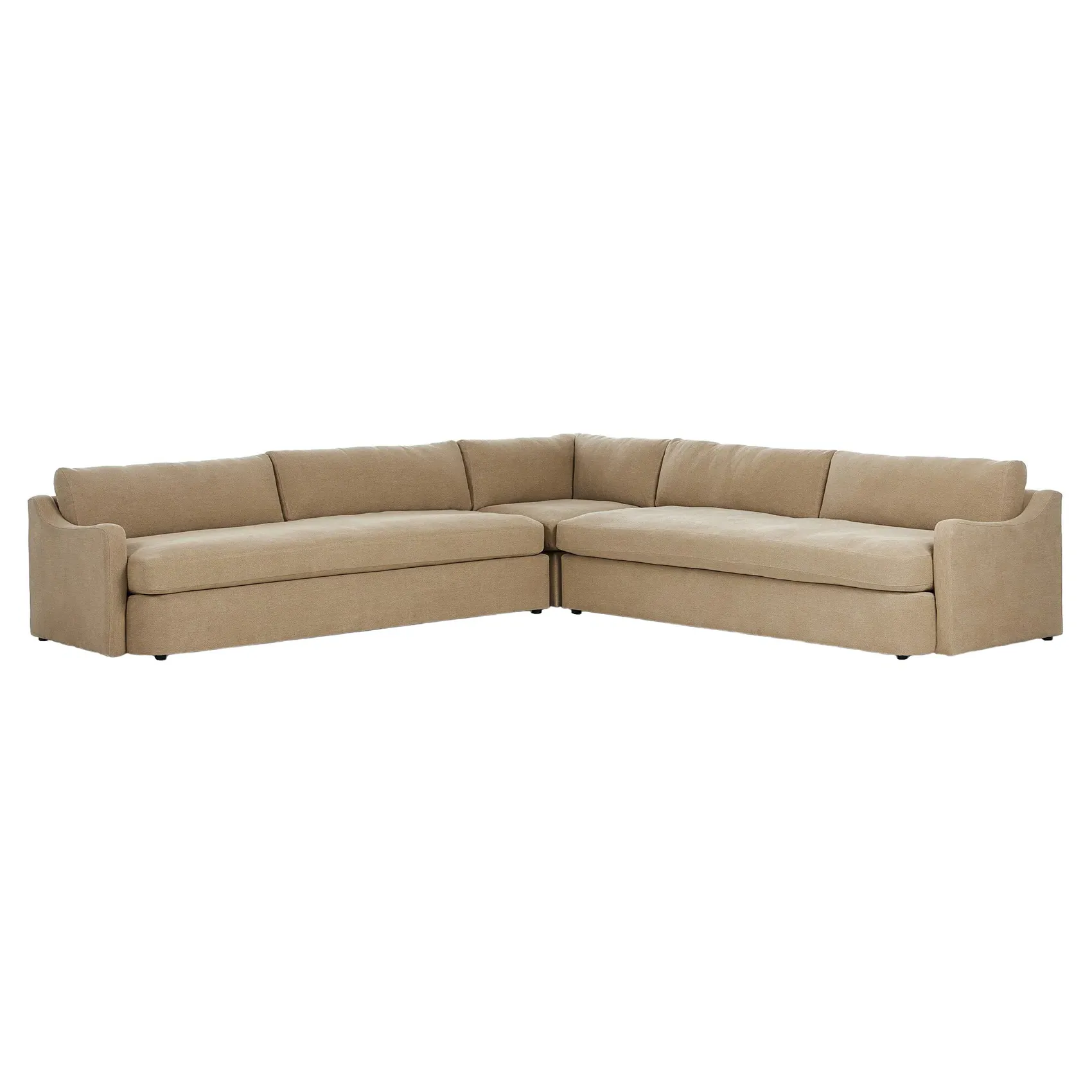 Aurelia Corner Sectional - Broadway Canvas, Linen