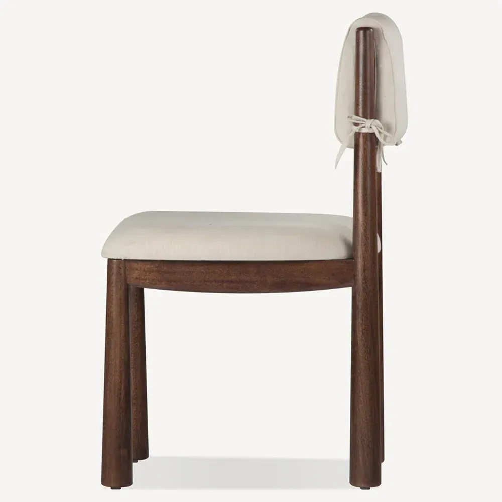 Aurelia Dining Chair - Cream, Linen
