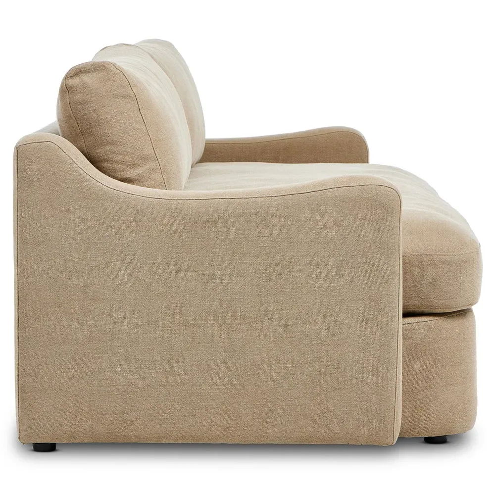 Aurelia Sofa - Broadway Canvas, Linen