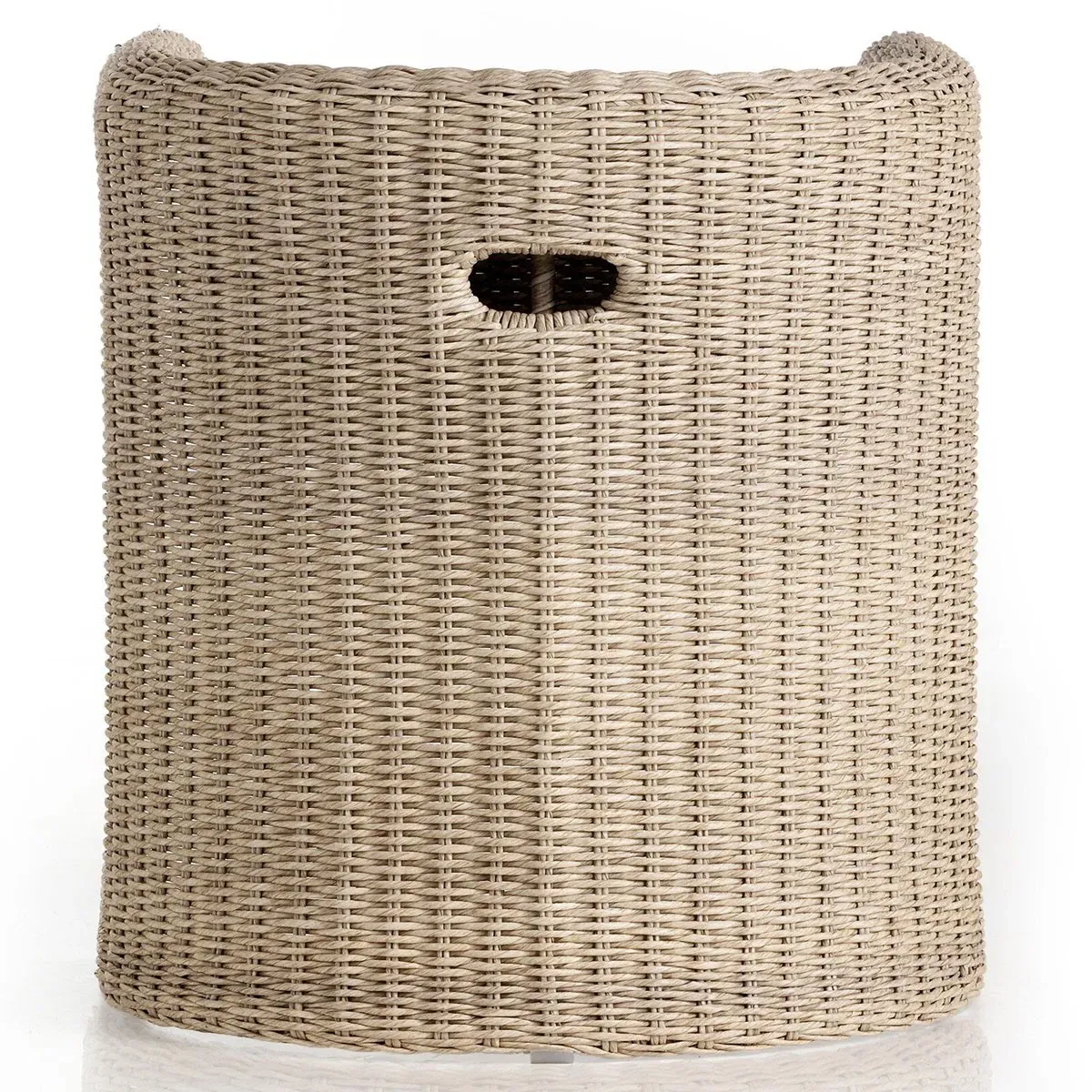 Aurora Outdoor Dining Chair - Beige, Wicker