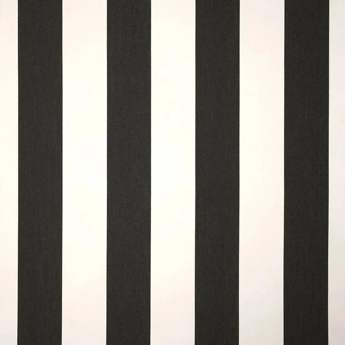 Aurore Outdoor Ottoman - White Black Stripe, Metal