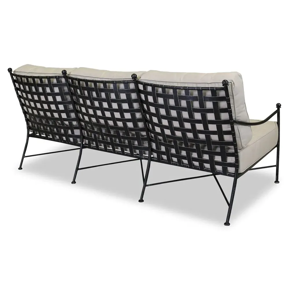 Aurore Outdoor Sofa - Beige, Metal