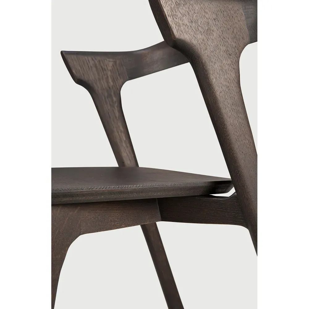 Ava Dining Chair - Brown, Oak