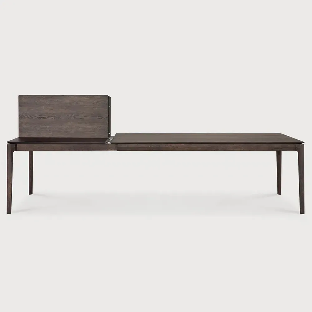 Ava Rectangular Extendable Dining Table - Brown Oak