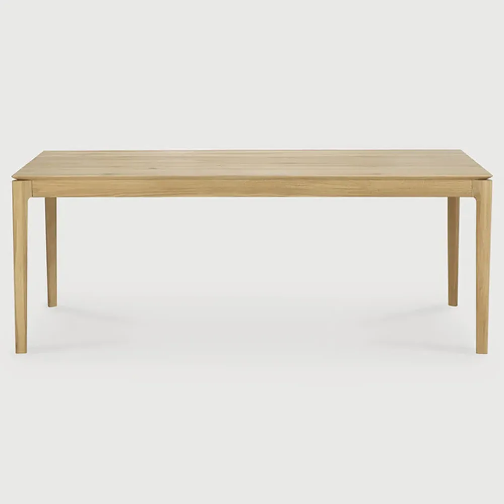 Ava Rectangular Extendable Dining Table - Oak