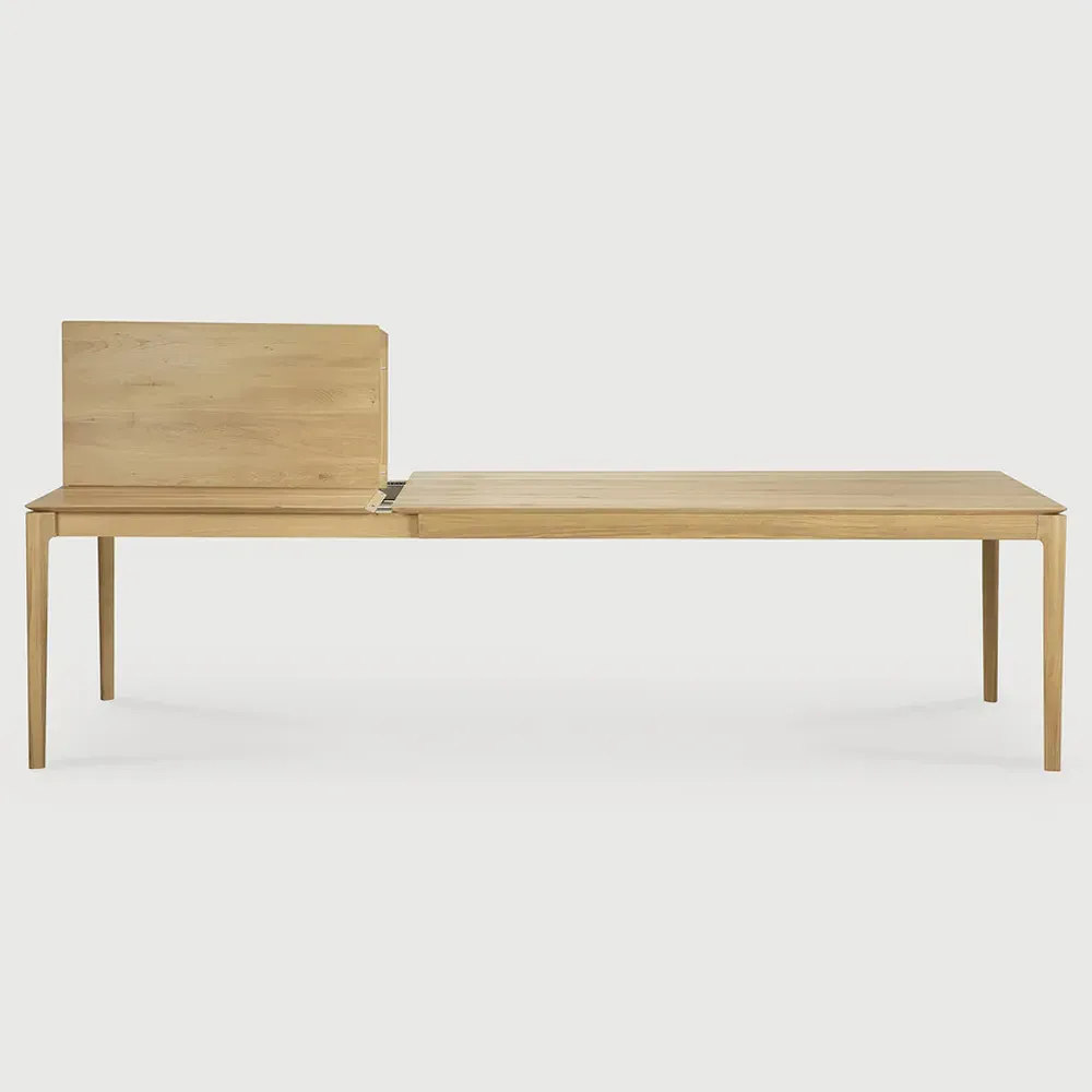 Ava Rectangular Extendable Dining Table - Oak