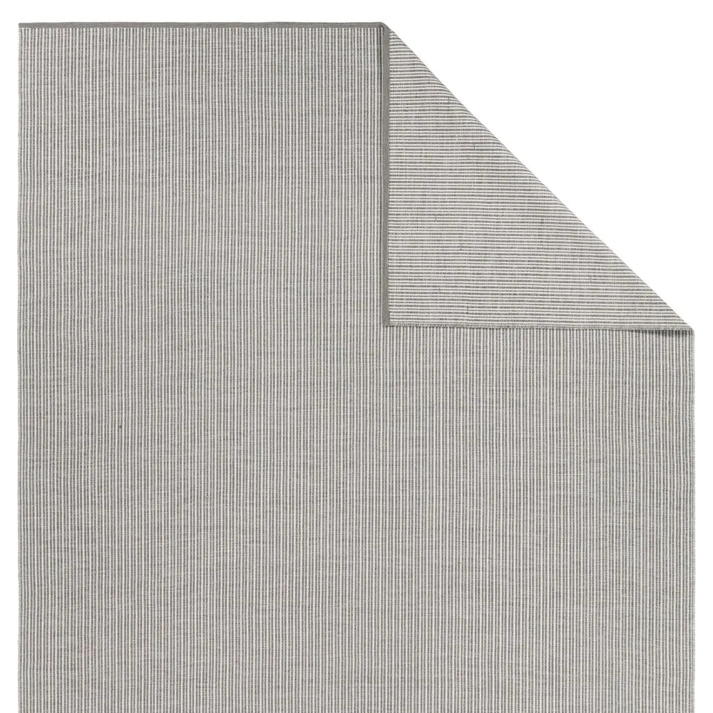 Avalyn Striped Indoor Outdoor Rug - Grey, PET Yarn
