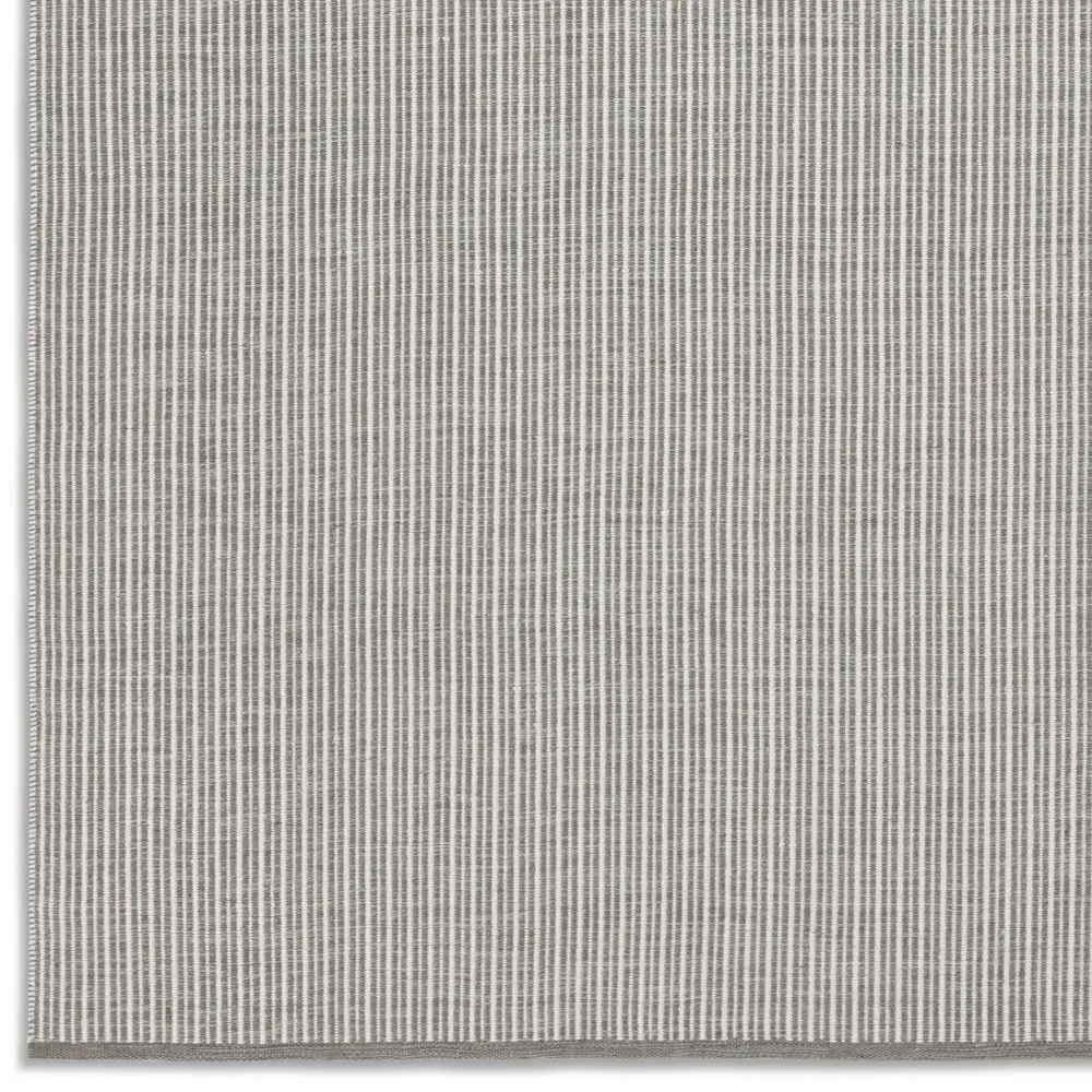 Avalyn Striped Indoor Outdoor Rug - Grey, PET Yarn