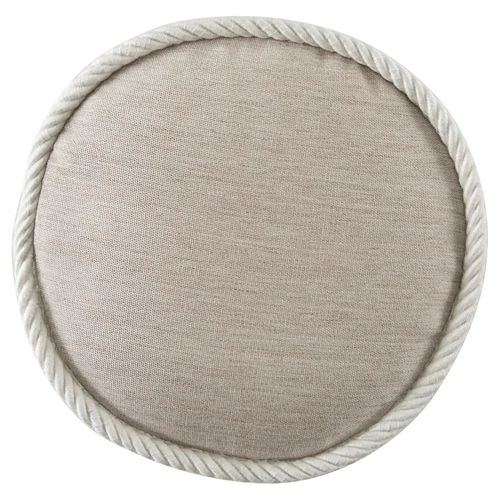 Averie Bolster Pillow Indoor Outdoor - Beige, Acrylic