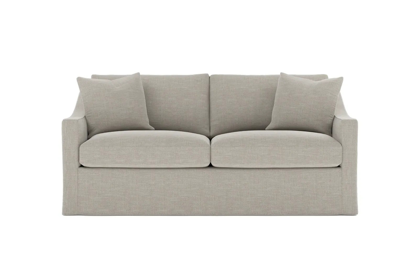 Avery 3-Seater Slipcovered Sofa - Dove