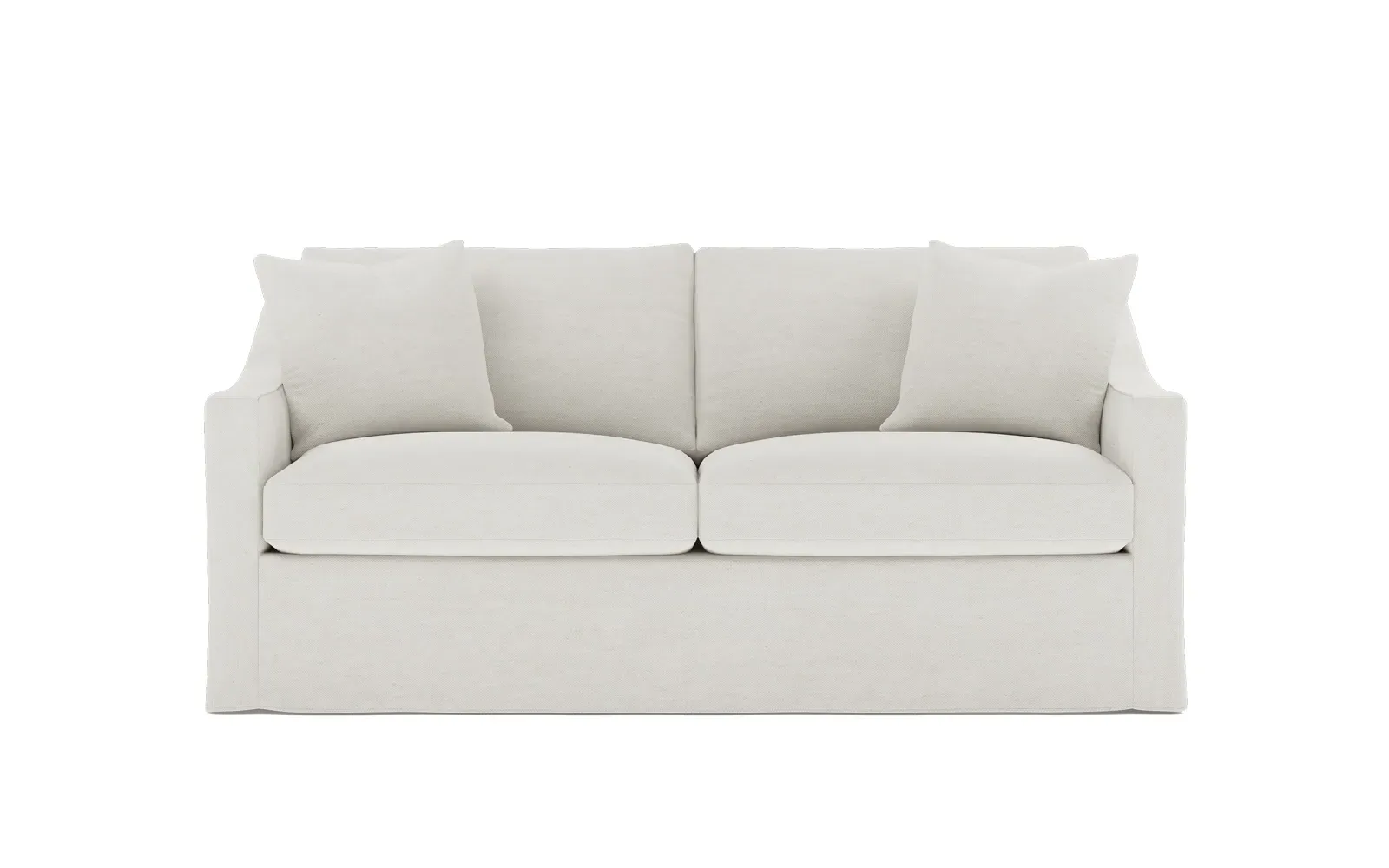 Avery 3-Seater Slipcovered Sofa - Pearl