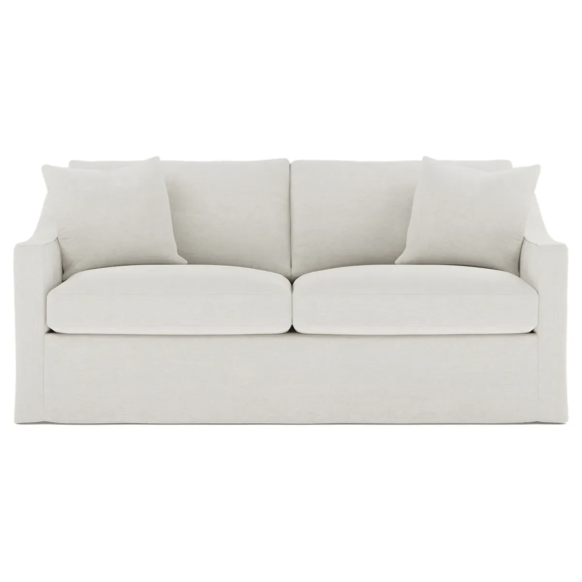 Avery 3-Seater Slipcovered Sofa - Pearl