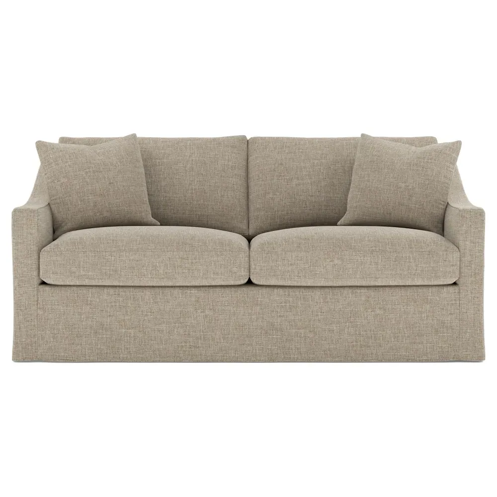 Avery 3-Seater Slipcovered Sofa - Sand