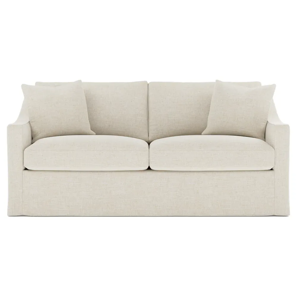 Avery 3-Seater Slipcovered Sofa - Vanilla