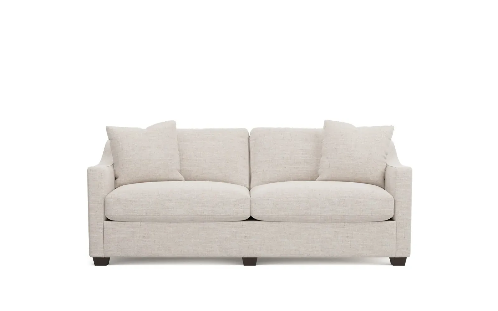 Avery 3-Seater Sofa - Heathered Cream, Performance Fabric