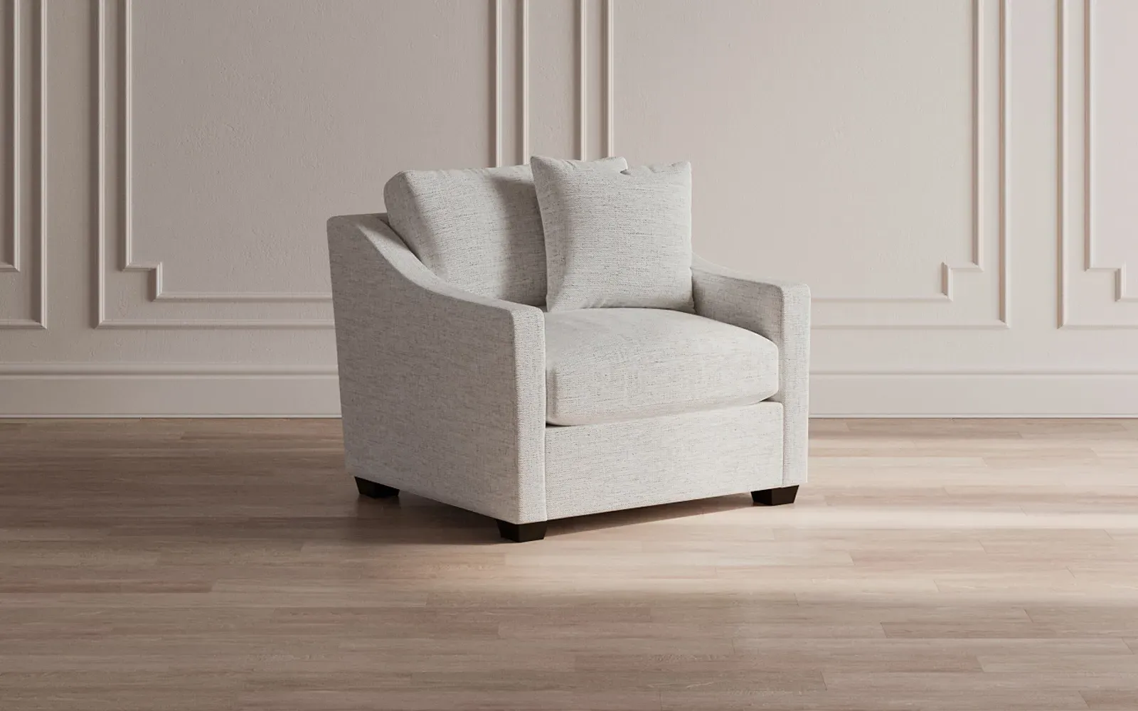 Avery Accent Chair - Ecru