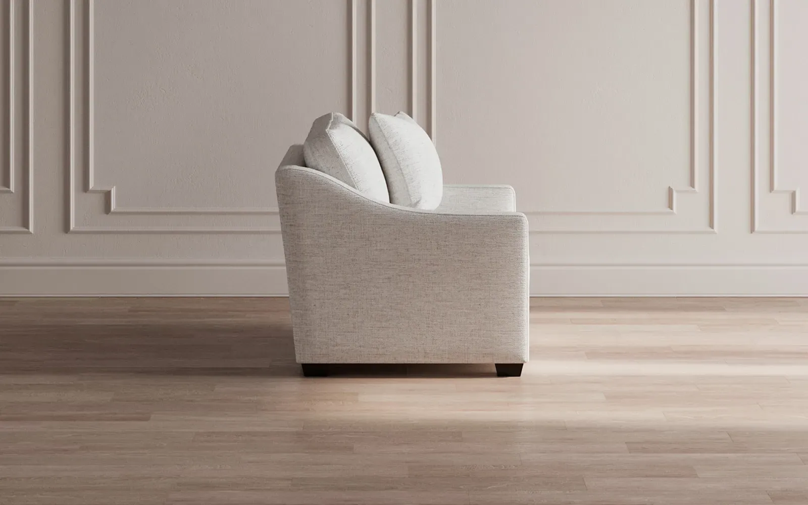 Avery Accent Chair - Ecru