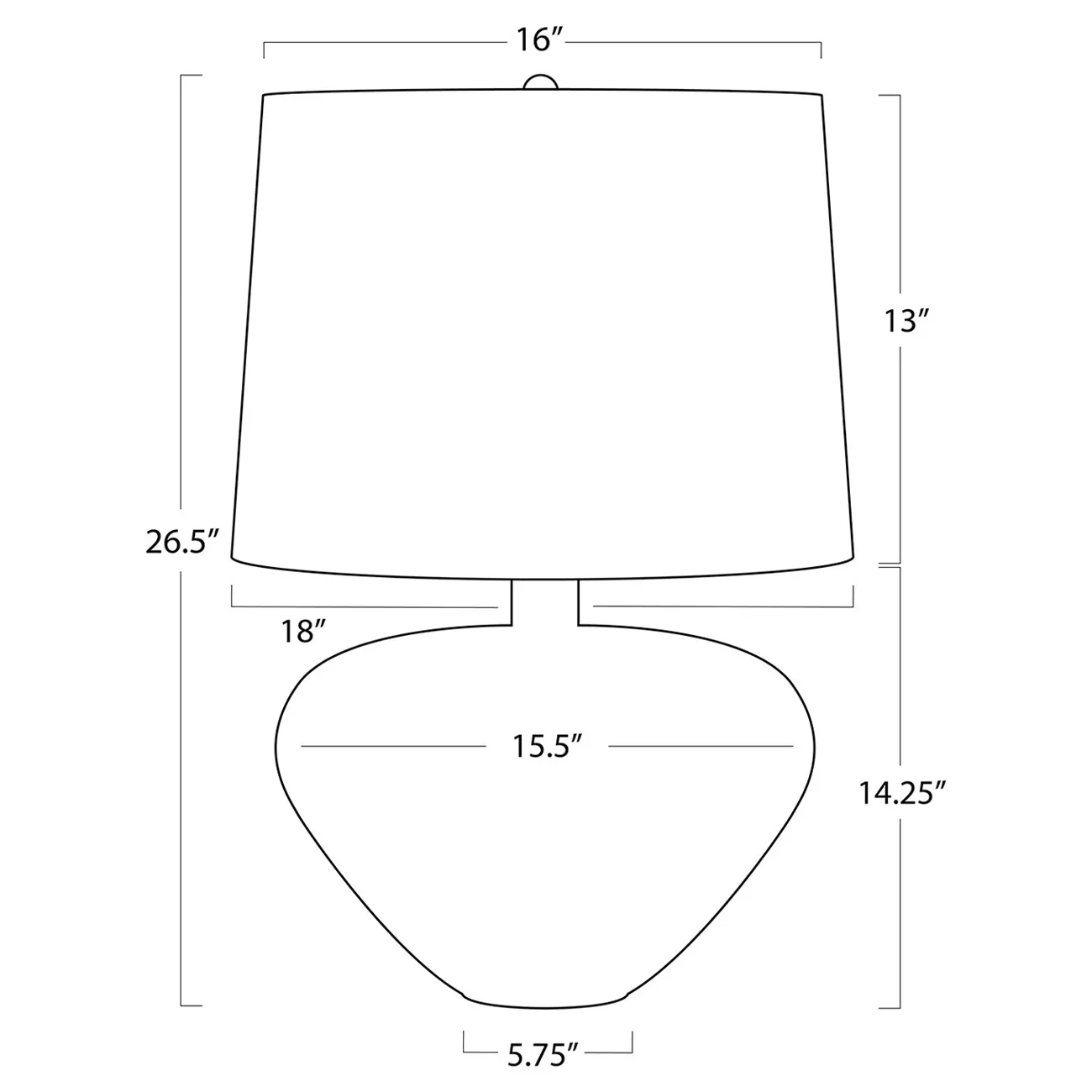 Avery Coastal Beach Table Lamp - White, Rattan