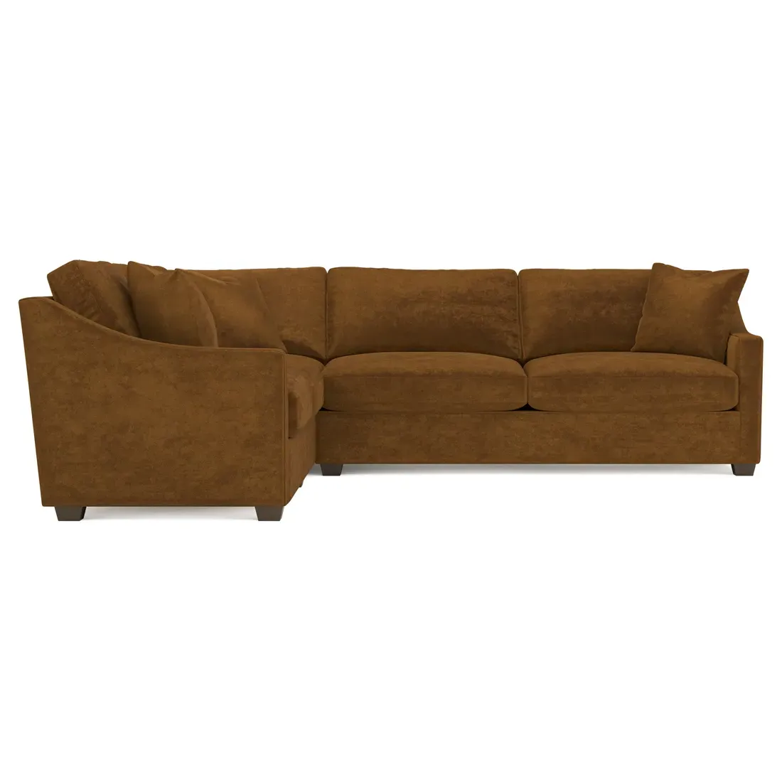 Avery L-Shaped Corner Sectional - Amber