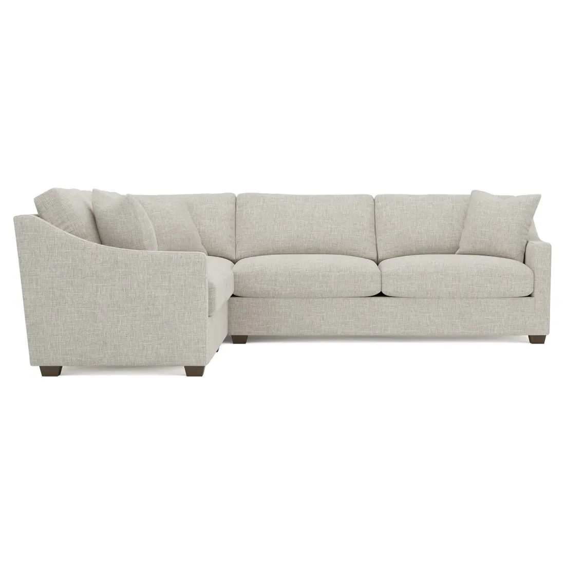 Avery L-Shaped Corner Sectional - Fog image