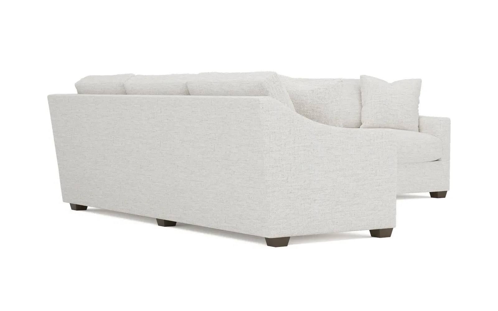 Avery L-Shaped Corner Sectional - Heathered Ivory