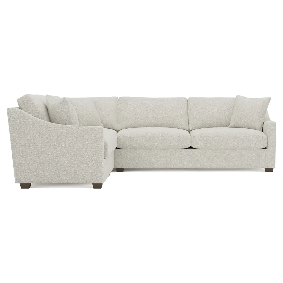 Avery L-Shaped Corner Sectional - Porcelain