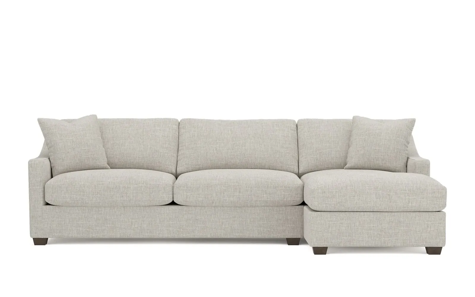 Avery Left Chaise Sectional - Fog