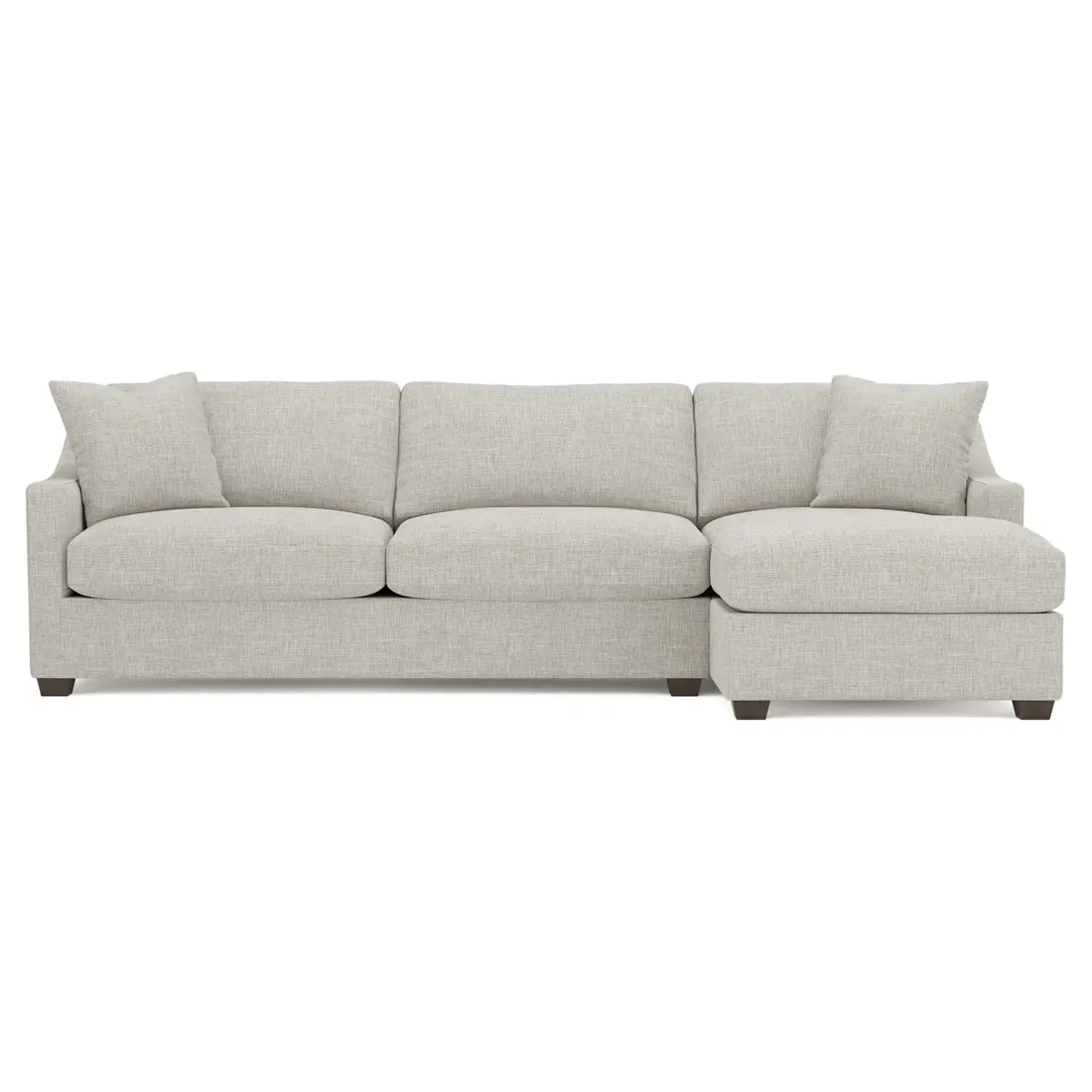 Avery Left Chaise Sectional - Fog image