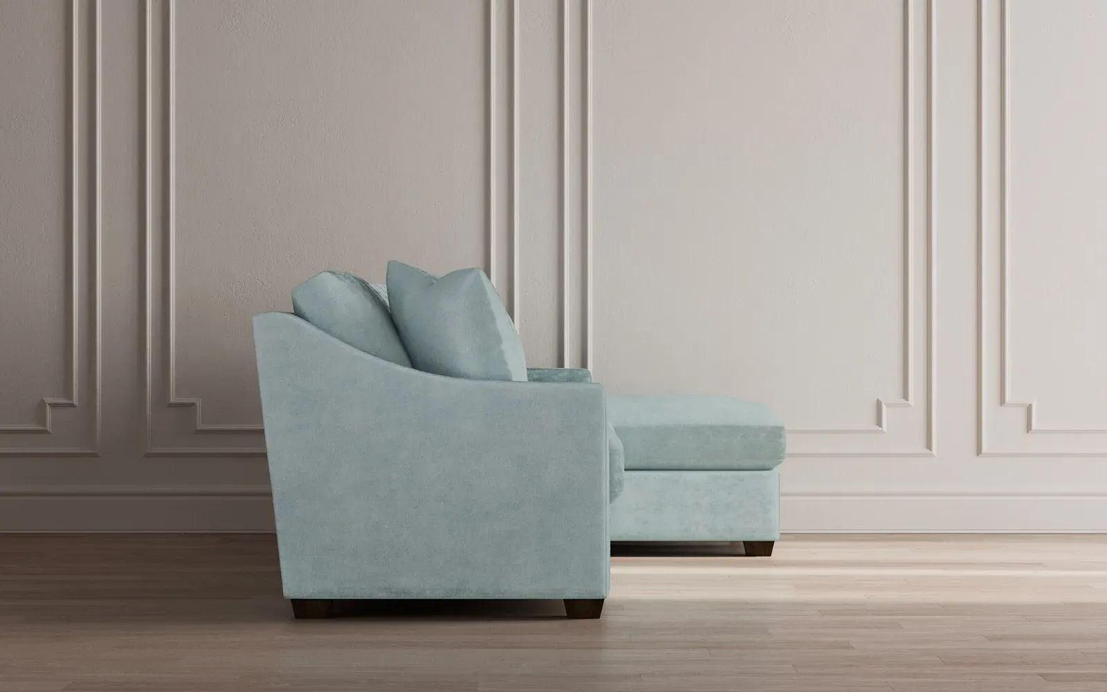 Avery Left Chaise Sectional - Porcelain