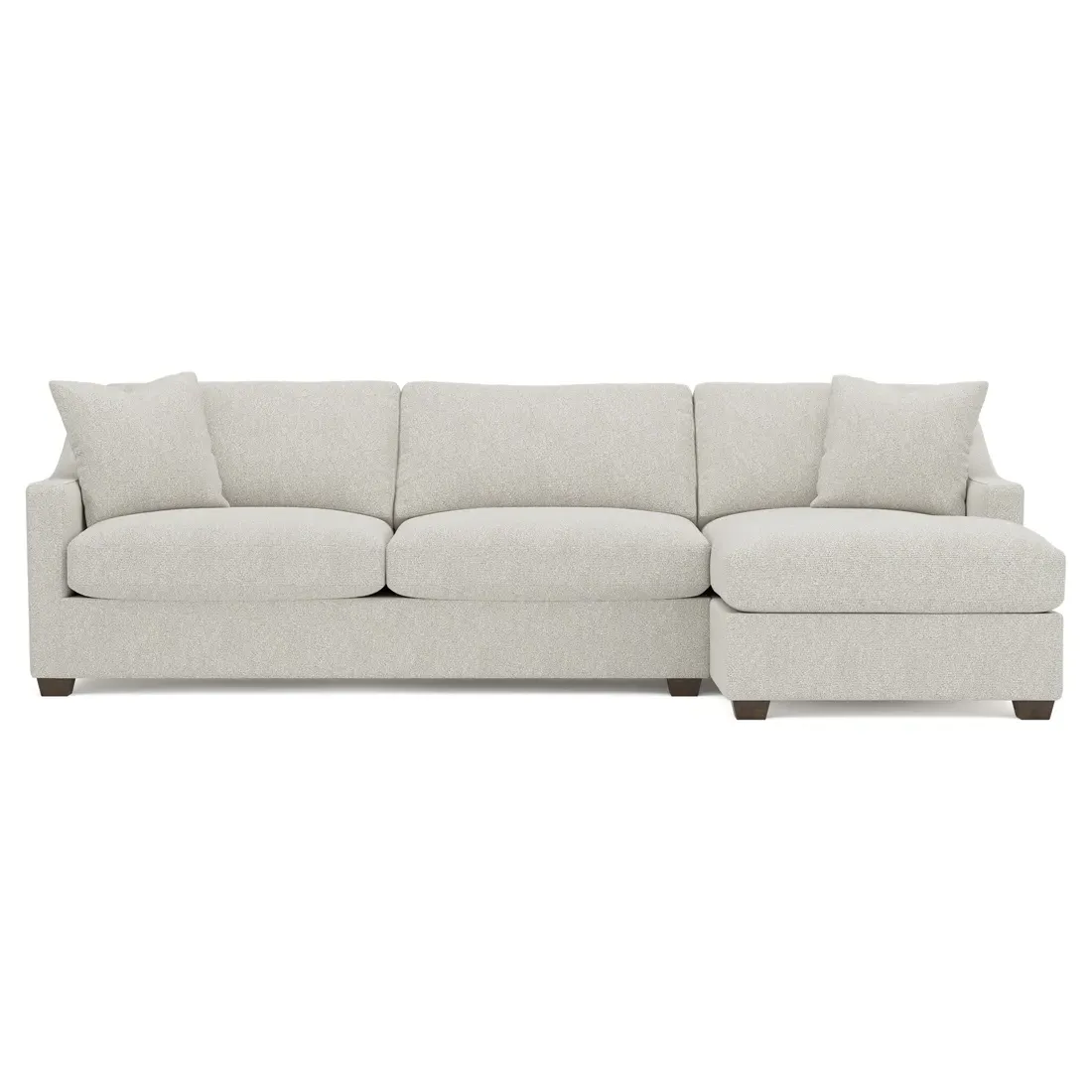 Avery Left Chaise Sectional - Porcelain