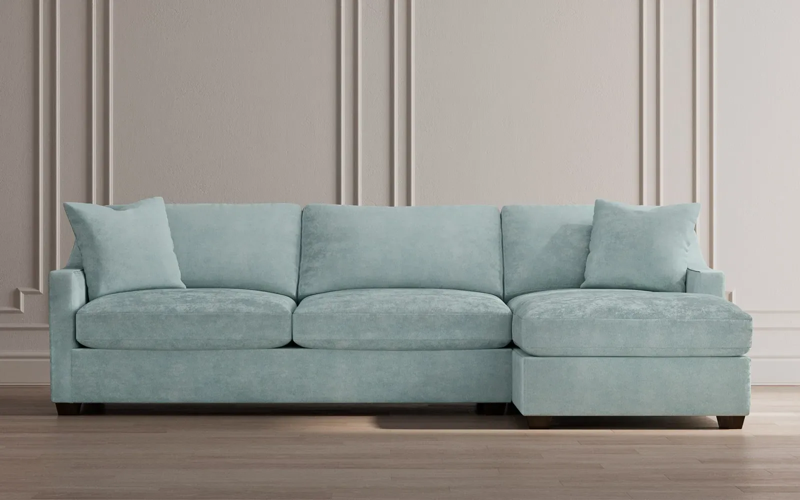 Avery Left Chaise Sectional - Tuscan Olive