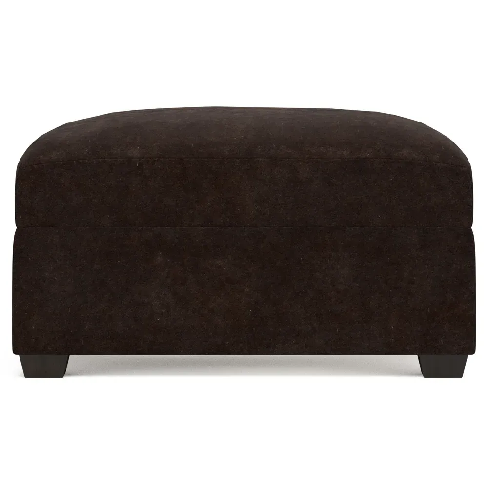 Avery Ottoman - Dark Chocolate image