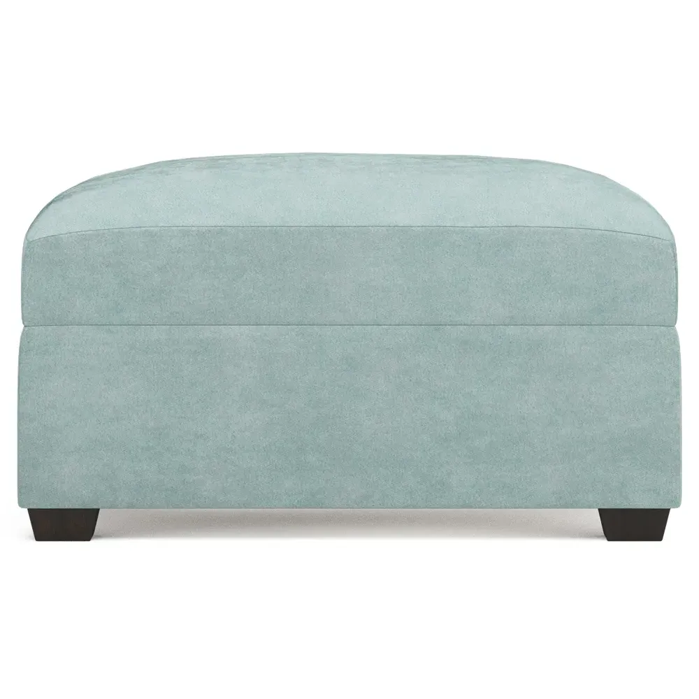 Avery Ottoman - French Blue image