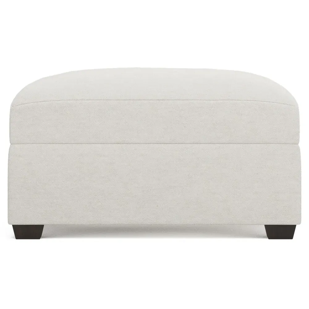 Avery Ottoman - Pearl image
