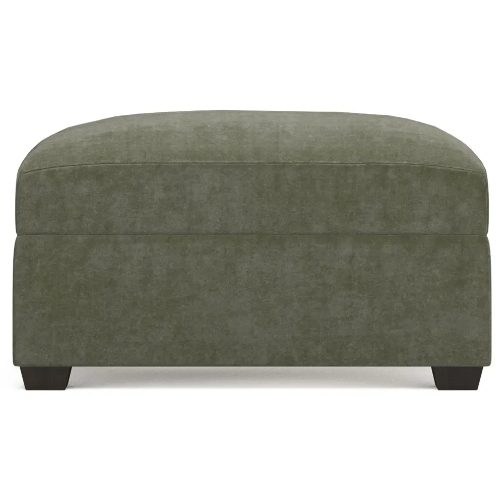 Avery Ottoman - Sage Green image