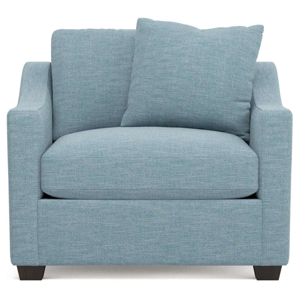 Avery Performance Chair - Eggshell Blue