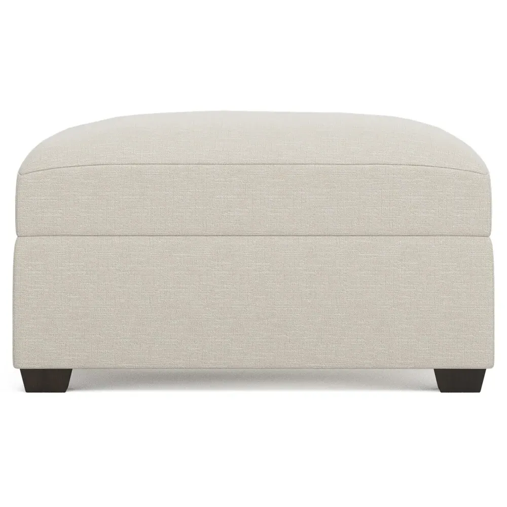 Avery Performance Ottoman - Biscuit image