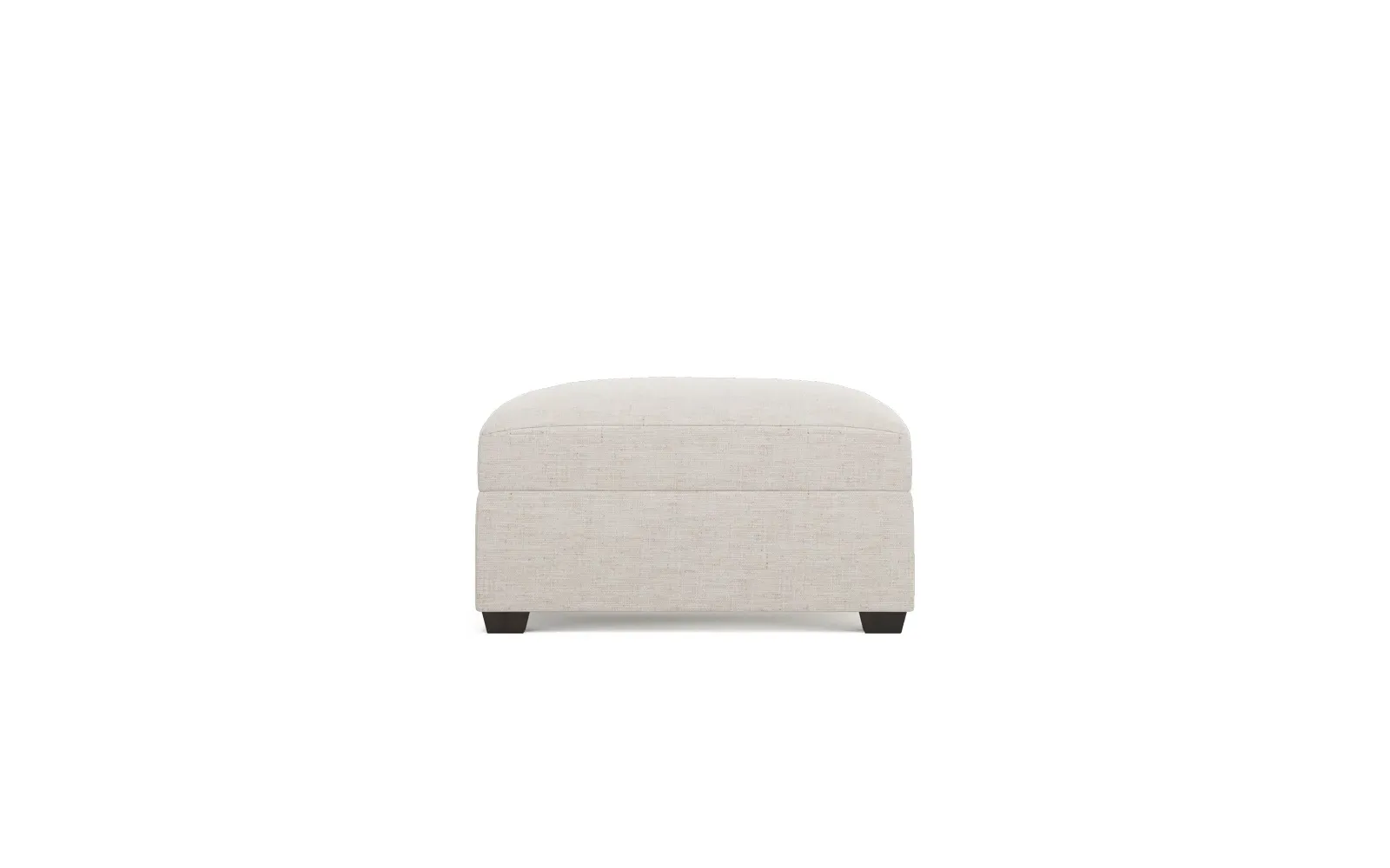 Avery Performance Ottoman - Heathered Cream