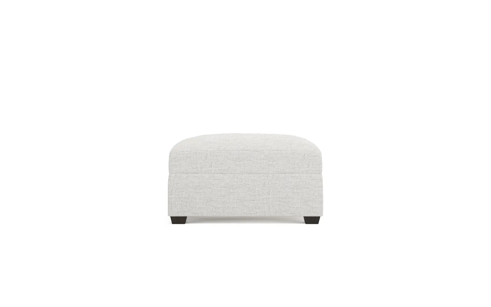 Avery Performance Ottoman - Heathered Ivory