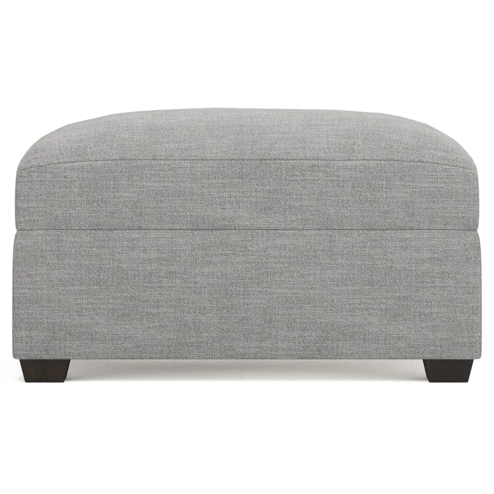 Avery Performance Ottoman - Nickel image